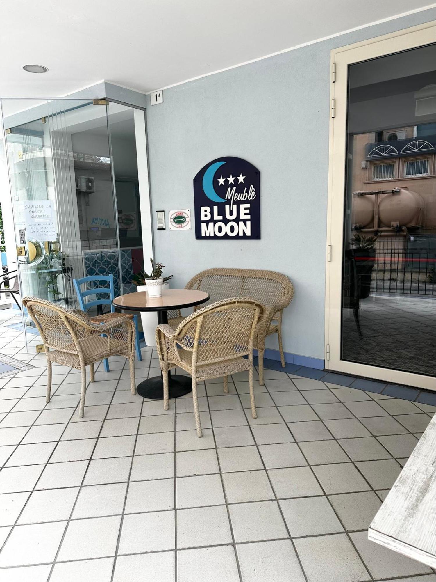 Hotel Blue Moon Rimini Exterior foto