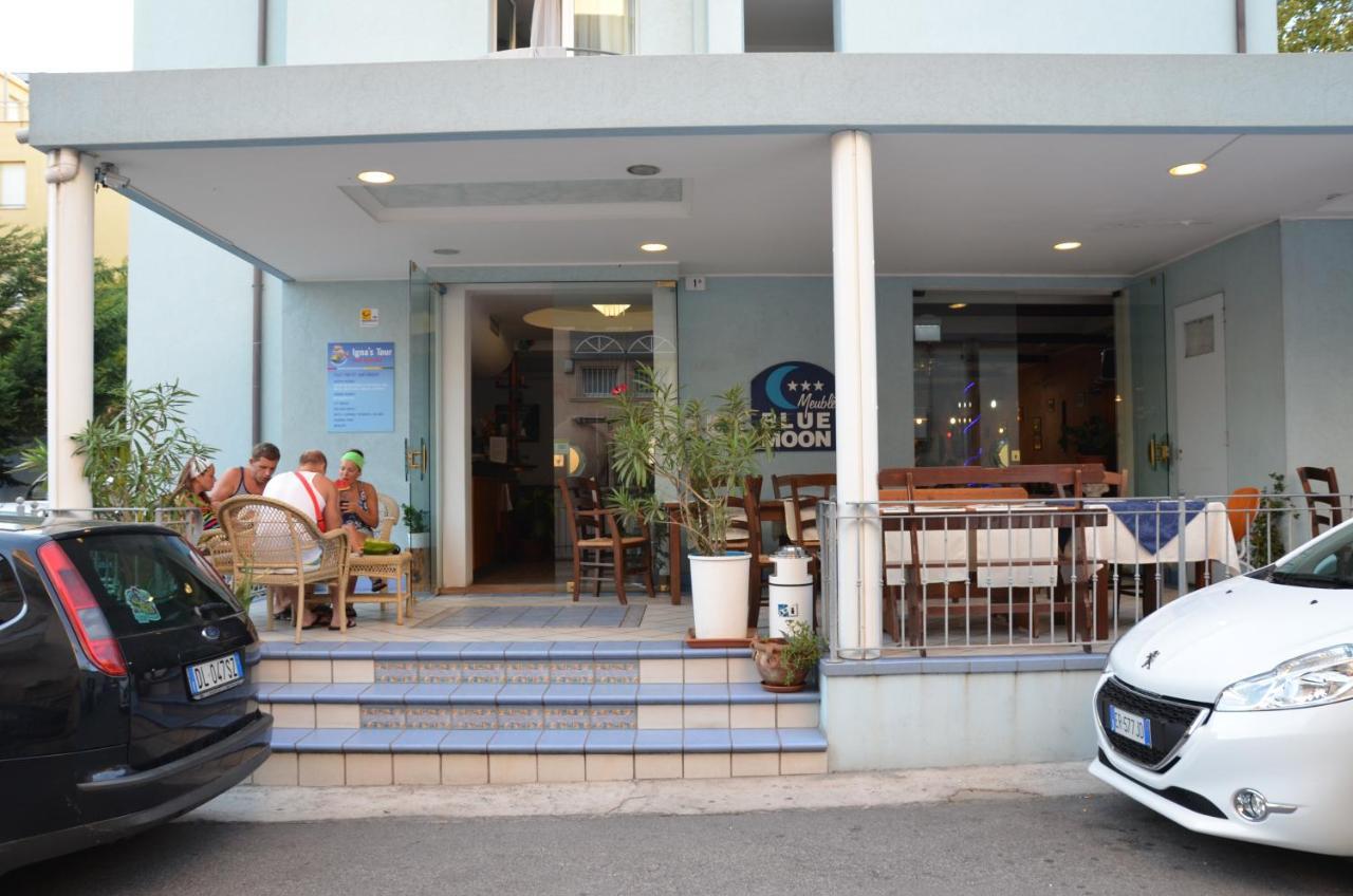 Hotel Blue Moon Rimini Exterior foto